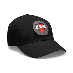 CSHL - Dad Hat with Leather Patch (Round)