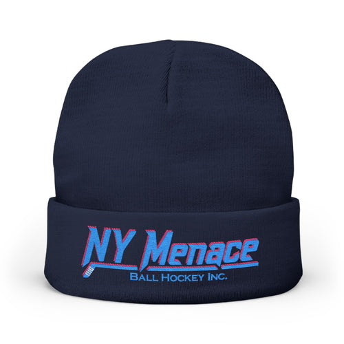 Menace Knit Beanie (Embroidery)