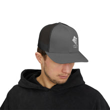 Cotton Snapback Trucker Cap - Conestoga Cowboys (white logo)