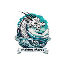 Making Waves - Kiss-Cut Vinyl Decals