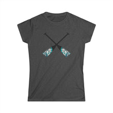 Making Waves - Women's Softstyle Tee - Paddle