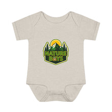 Infant Baby Rib Bodysuit - NATURE BOYS