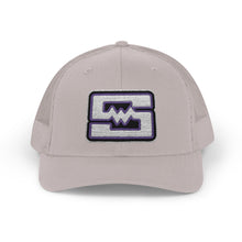 Embroidered Snapback Trucker Cap - Shockwave