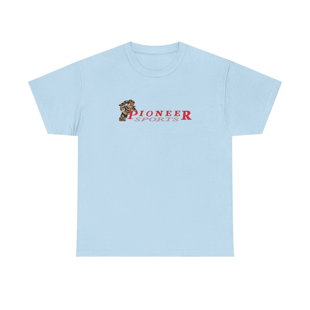 Unisex Heavy Cotton Tee -Pioneer Sports new logo