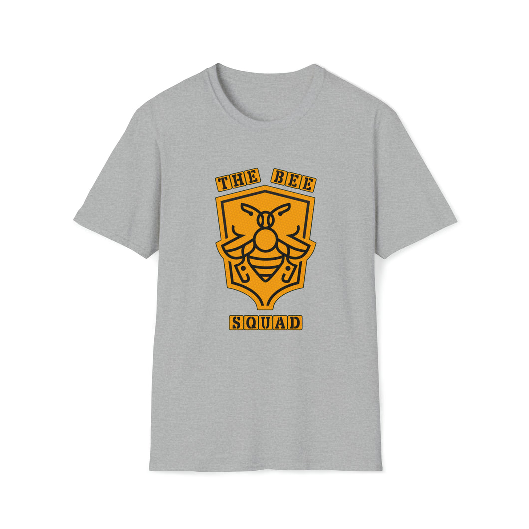 Bee Squad Unisex Softstyle T-Shirt - blank back