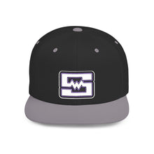 Flat Bill Snapback Hat - Shockwave