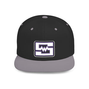 Flat Bill Snapback Hat - Shockwave