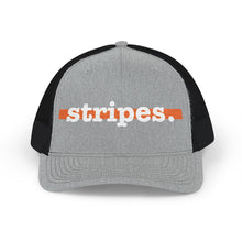 Embroidered Snapback Trucker Cap - Stripes.