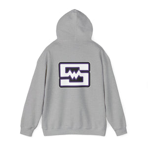 Unisex Hooded Sweatshirt - Mix Sports Shockwave (front and back logos)