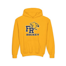 Youth Heavy Blend Hooded Sweatshirt - Franklin Regional Hockey (front logo)