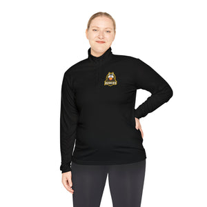 Quarter-Zip Pullover - MTU Broomball Design