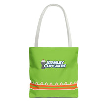 Stanley Cupcakes Green Tote Bag - Fun & Festive Reusable Shopping Bag