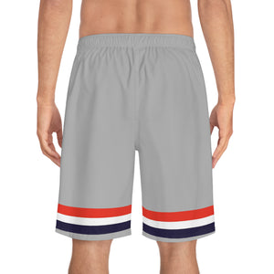 CSHL Roller (Gray) Men's Board Shorts (AOP)