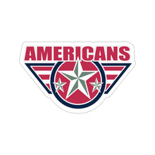 Americans Ice Hockey Kiss-Cut Stickers