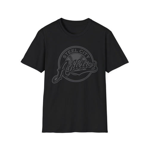 SC Athletics Unisex Softstyle T-Shirt - Black Out