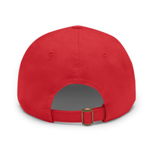 Dad Hat with Leather Patch (Round) - Hellfish