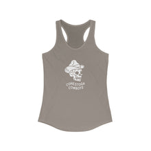 Women's Racerback Tank - Conestoga Cowboys (front logo)