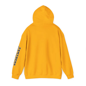 Unisex Hooded Sweatshirt - Franklin Regional Devo (front logo, sleeve text)
