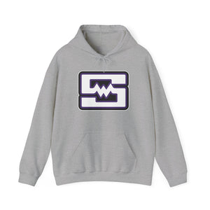 Unisex Hooded Sweatshirt - Shockwave (front logo)