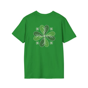 Inappropriate Friday Unisex Softstyle T-Shirt - Clover back