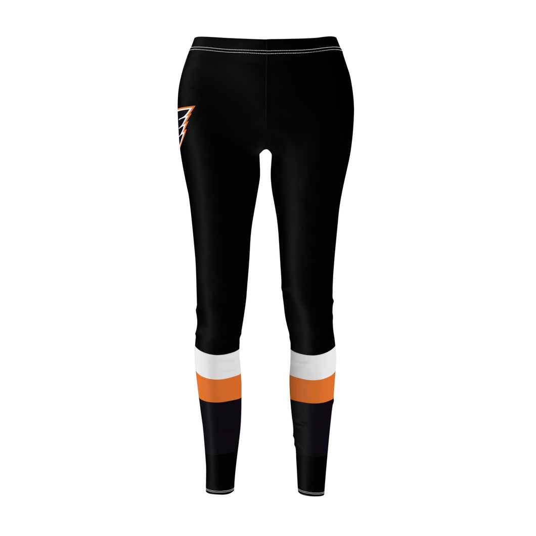 Women's Cut & Sew Casual Leggings- Delco Phantoms