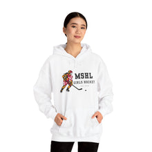 MSHL Girls Hockey Unisex Heavy Blend™ Hooded Sweatshirt (White)