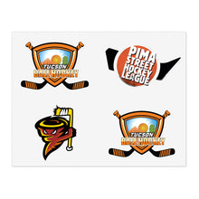 Tucson  Hockey Logo Sticker Sheet