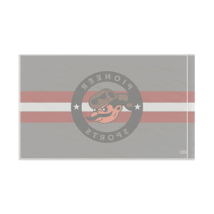 Flag - 3 Sizes - Pioneer Sports circle logo