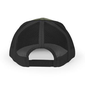 Cotton Snapback Trucker Cap - Conestoga Cowboys (white logo)