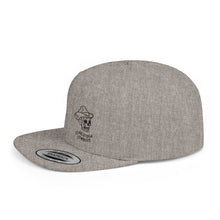 Flat Bill Snapback - Conestoga Cowboys (black logo)