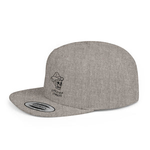Flat Bill Snapback - Conestoga Cowboys (black logo)