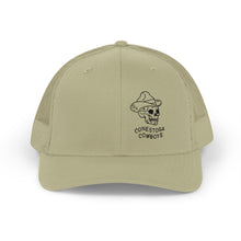 Cotton Snapback Trucker Cap - Conestoga Cowboys (black logo)