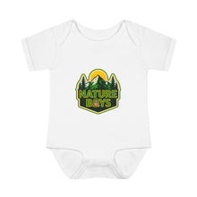 Infant Baby Rib Bodysuit - NATURE BOYS