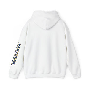 Unisex Hooded Sweatshirt - Franklin Regional Devo (front logo, sleeve text)