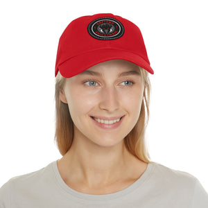 IBHA Knightmare - Hat with Leather Patch (Round)