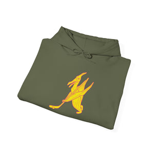 Pink Pterodactyls Unisex Heavy Blend Hooded Sweatshirt - PBH