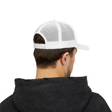 Embroidered Snapback Trucker Cap - Shockwave