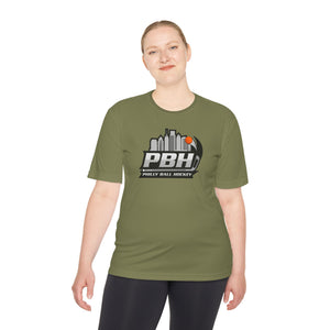 PBHL Unisex Moisture Wicking Tee | Acti Dry Sport Tech