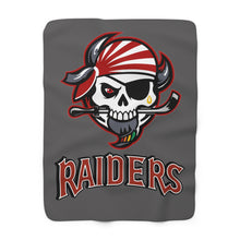 Fitchburg Raiders Sherpa Fleece Blanket
