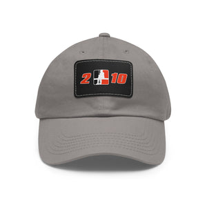 Dad Hat with Leather Patch (Rectangle) 2 N 10