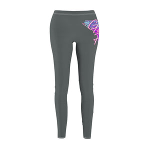 Women's Cut & Sew Casual Leggings- GJWTHF