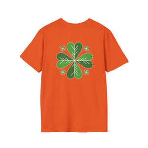 Inappropriate Friday Unisex Softstyle T-Shirt - Clover back