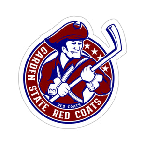 Garden State Red Coats - Kiss-Cut Stickers