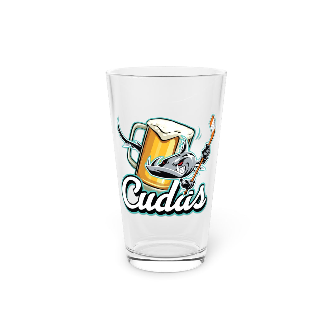 Pint Glass, 16oz - Cudas