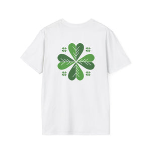 Inappropriate Friday Unisex Softstyle T-Shirt - Clover back