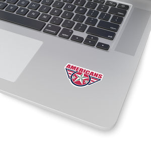 Americans Ice Hockey Kiss-Cut Stickers