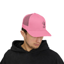 Cotton Snapback Trucker Cap - Conestoga Cowboys (black logo)