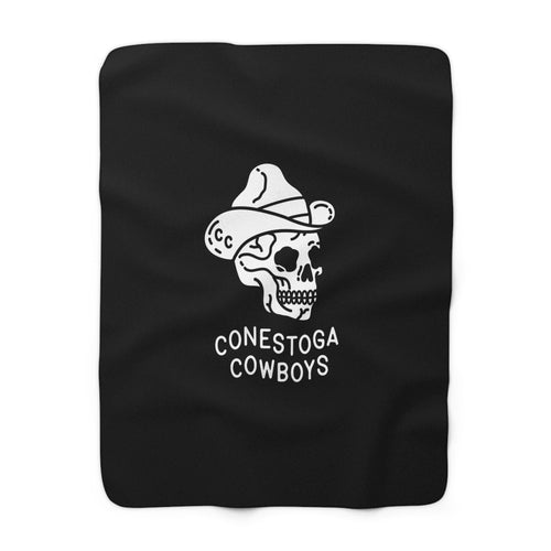 Sherpa Fleece Blanket - Conestoga Cowboys