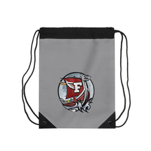 Stylish Drawstring Bag with Bold Graphic Design for Adventure Seekers