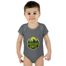 Infant Baby Rib Bodysuit - NATURE BOYS